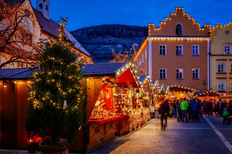 Christmas Market, Vipiteno, Bolzano, Trentino Alto Adige, Italy